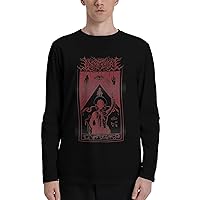 Lorna Shore T Shirts Men's Casual Fashion Lightweight Long Sleeve Round Neckline Workout Tee Tops
