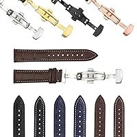 16-24mm Leather Watch Band Strap-Quick Release Compatible with Tissot Prc 100 200 1853 Watch