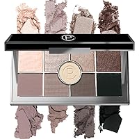 Pure Cosmetics Makeup Eyeshadow Palette, Nude - Nouveau Collection, Neutral Ultra-Pigmented Pressed Powders - Matte & Shimmer Colors, Long-Lasting, Blendable & Mineral Based- Talc-Free & Paraben-Free