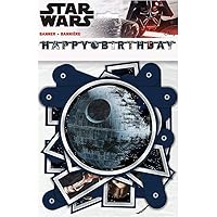 Multicolor Star Wars Classic Jointed Banner (1 Count) - Iconic & Eco-Friendly Material, Perfect for Every Galactic Gathering
