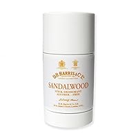 D R Harris Sandalwood Stick Deodorant 75g