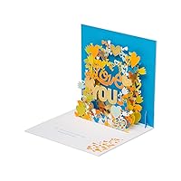 American Greetings Pop Up Romantic Birthday Card (Love You)