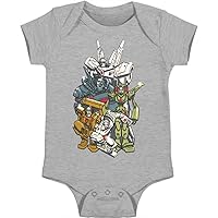 Korn Boys' Bot Bodysuit Grey