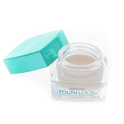 Beauty America Youth Lock, Advanced Anti-Aging, Stem Cell Eye Cream, 0.5 oz, Beige