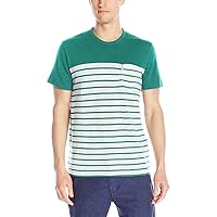 Ben Sherman Men's Yoked Stripe Short Sleeve T-Shirt