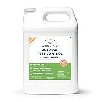 Wondercide - EcoTreat Outdoor Pest Control Spray Concentrate with Natural Essential Oils - Mosquito, Ant, Roach, and Insect Killer, Treatment, and Repellent - Safe for Pets, Plants, Kids - 1 Gallon