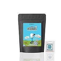 New! ON THE GO Peppermint Explosion Toilet Odor Eliminators Fizzers 30 Packets- Instantly Dissolves to Trap Poop Odors- Made with Peppermint Essential Oil- Pocket Size