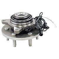 515043 4x4 4WD Front Wheel Hub & Bearing Assembly Compatible with 2003-2006 Expedition, 00-06 Navigator 6 Lug w/ABS