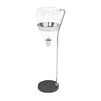 Wine Table Tower - Wine Aerator, Dispenser- stainless steel - borosilicate glass
