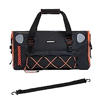 Waterproof Duffel Bag for Men & Women - Large Motorcycle Duffle Bag - Heavy Duty & Reflective - Large Dry Bag for Boating, ideal for Boat Gear