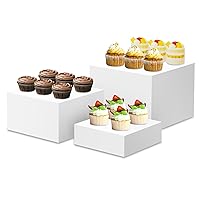 Buffet Risers, Dessert Table Display Set, 3PCS 6