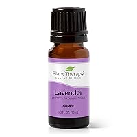 Lavender Essential Oil 100% Pure, Undiluted, Therapeutic Grade, Aromatherapy Diffuser for Relaxation and Body Care, Healthy Skin and Hair, 10 mL (1/3 oz)