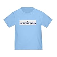 CafePress Here Comes Trouble Toddler T Shirt Toddler Tee