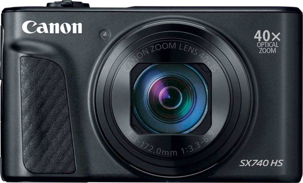 Canon PowerShot SX740 HS Digital Camera - Black (International Model)