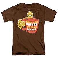 Popfunk Classic Garfield Give Me Coffee T Shirt & Stickers