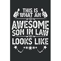 Awesome Son in Law Birthday Gift Ideas Awesome Mother in Law_2: Lined with 6