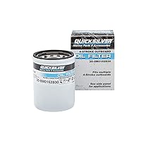Quicksilver by Mercury Marine 8M0162830 Oil Filter for Mercury and Mariner 4-Stroke Outboards 25-115hp