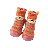 Toddler Sock Shoes Autumn Winter Cute Children's Toddler Shoes Flat Bottom Non Slip Floor Sports Shoes Sock Shoes B