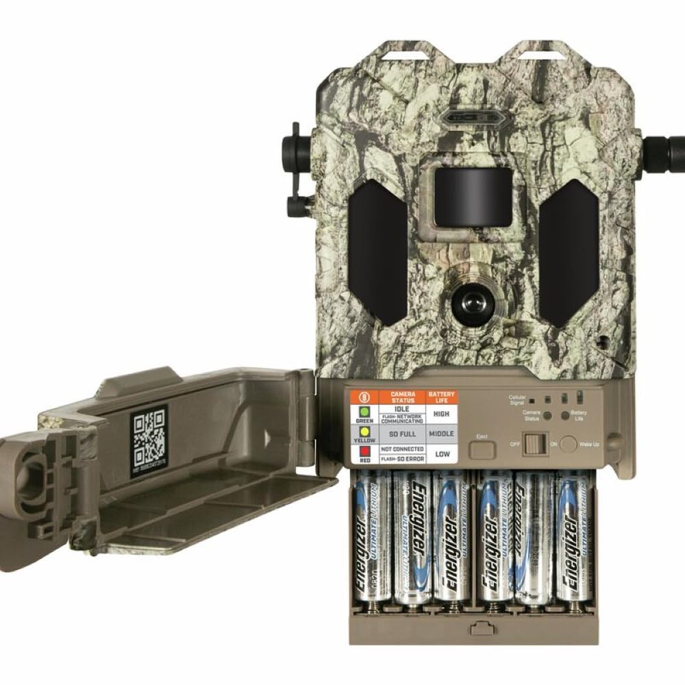 Bushnell Cellucore Live Cellular Trail Camera, Dual SIM Connectivity Cellular Game Camera with Live Streaming Video and Images, Works with OnX Hunt