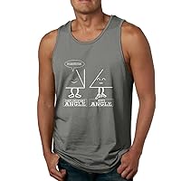 Complimentary Acute Angle Funny Math Teacher Student Men's Muscle Tee Tank Top