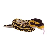 Wild Republic Snakes Eco Ball Python, Stuffed Animal, 54 Inches, Plush Toy, Fill is Spun Recycled Water Bottles, Eco Friendly