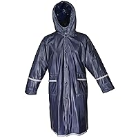 Kids Water Proof Rain Coat with Reflector - Juniors Premium Rain Jacket - Unisex