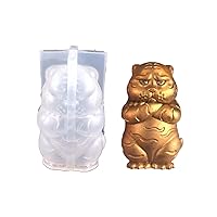 Cute Candle Mold,3D Silicone Mold for Candle Making Animal Candle Mold for Handmade Soap,Aromatherapy Candle