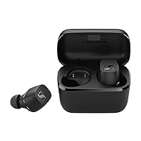 Sennheiser Consumer Audio CX True Wireless Earbuds - Bluetooth In-Ear Headphones with Passive Noise Cancellation, Customizable Touch Controls, Bass Boost, IPX4 and 27-hour Battery Life, Black