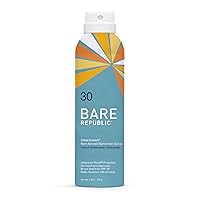 Clearscreen Sunscreen SPF 30 Sunblock Spray, Water Resistant with an Invisible Finish, 6 Fl Oz