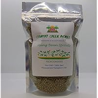 Mung Bean Sprouting Seedc - 2 Oz - Country Creek Brand - Dried Mung Beans for Sprouts, Garden Planting, Chinese & Asian Cooking, Soup & More