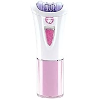 Glabrousskin Hair Remover for Face Women Smooth Glide Glamorous Skin Epilator with Light and Cleaning Brush Portable Lady Shavers for Face Leg Arm Hair Remove, NO Battery