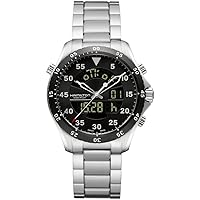 Hamilton Khaki Flight Timer Analog Digital Men Watch H64554131