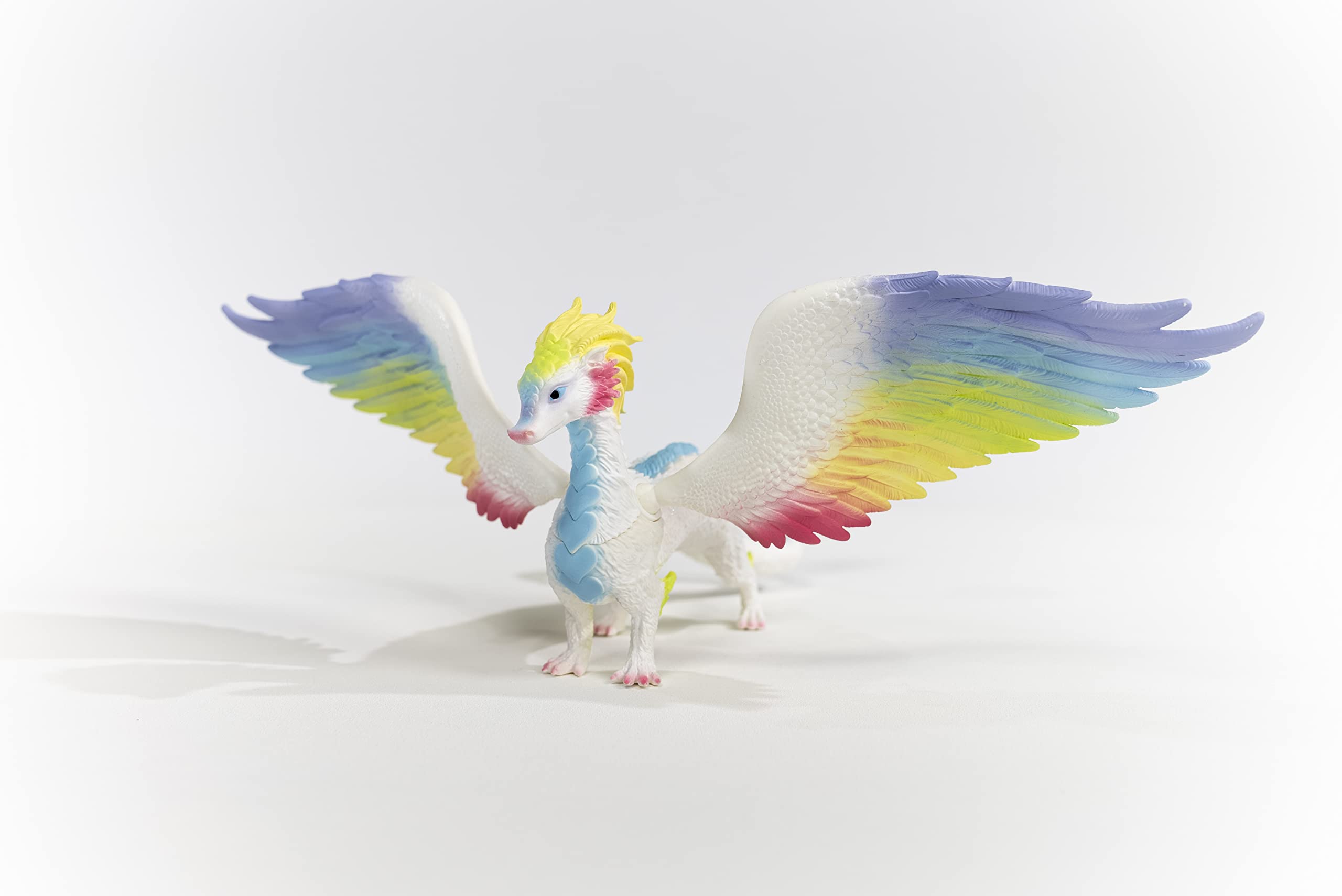 Schleich bayala, Mythical Creatures Toys for Kids, Rainbow Dragon Figurine with Movable Wings, Ages 5+