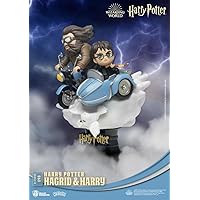 Beast Kingdom-Harry Potter, Hagrid and Harry Diorama Stage D-Stage Figure Statue