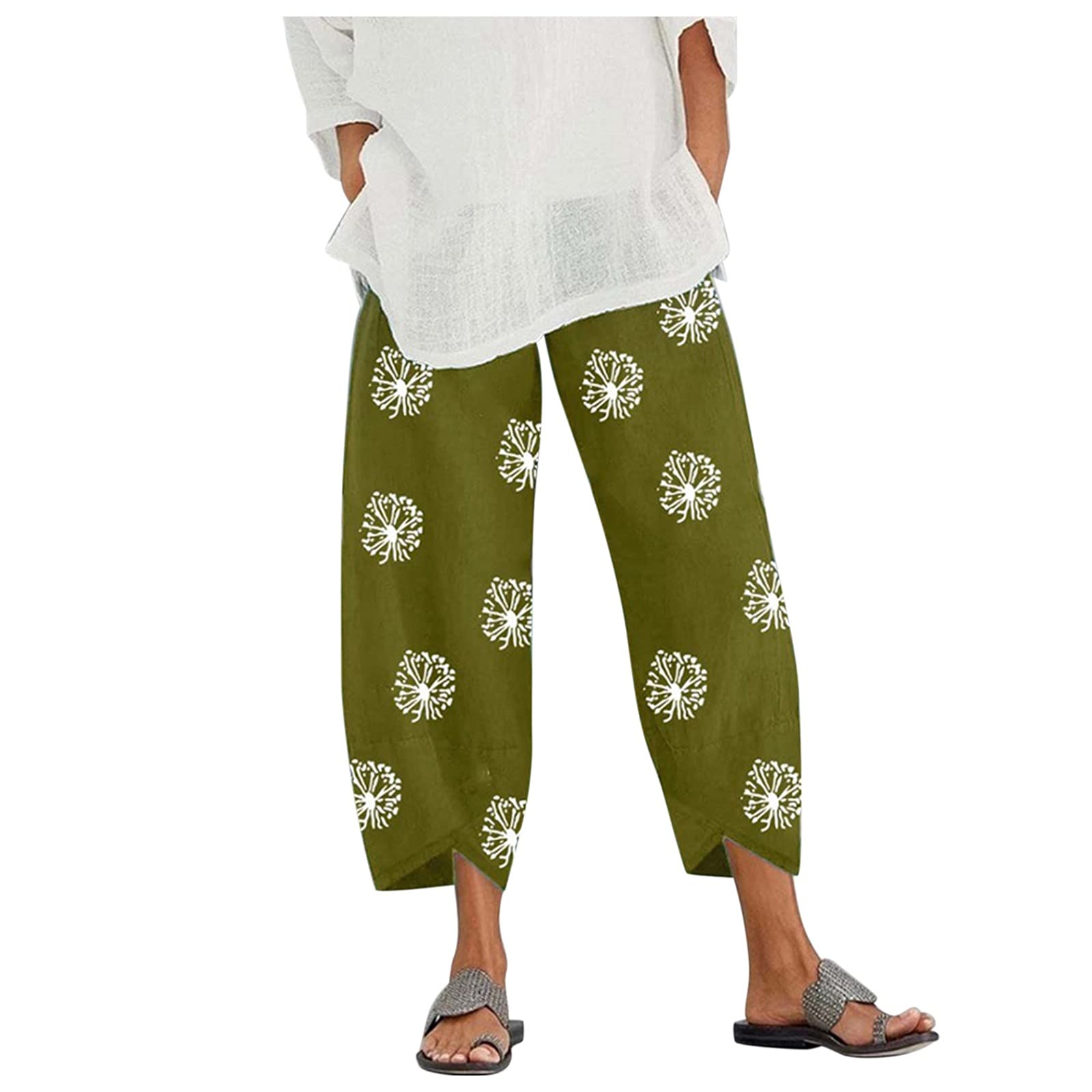 Women's capri pants made of cotton - Ocean Spirit Oy Ab