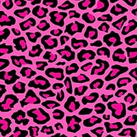 Hot Pink Leopard Animal Print Permanent Vinyl 12 inch Adhesive Vinyl (3)