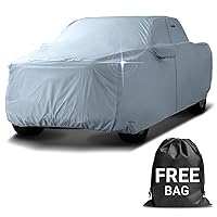 Premium Truck Cover for Chevy Silverado 1500 Crew Cab, Regular Bed 6.5 ft. Waterproof All Weather Rain Snow UV Sun Hail Protector, Full Exterior Indoor Outdoor Truck Cover (Fits 2014-2024)