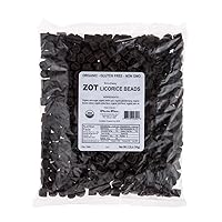 ZOT Firm Chewy Licorice Beads, 2.2 Pound