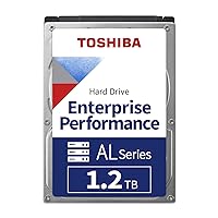 Toshiba AL14SEB12EQ 1.2TB 10K 2.5 Inch SAS 12 Gb/s 10500 RPM 128MB 512e AL14 Enterprise HDD for Dell HP Lenovo Supermicro Server Hard Drive
