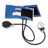 Prestige Medical Premium Adult Aneroid Sphygmomanometer, Royal Blue