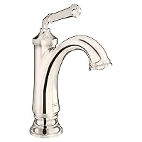 American Standard 7052107.013, Delancey Single Hole Single-Handle Bathroom Faucet 1.2 GPM, Polished Nickel