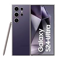 Samsung Galaxy S24 Ultra 5G 512GB Storage + 12GB RAM SIM Free Unlocked Android 14 Smartphone (Titanium Violet)