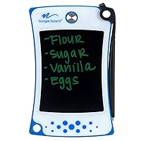 Boogie Board Jot Pocket Writing Tablet - Includes Small 4.5 in LCD Writing Tablet, Instant Erase, Stylus Pen and Built-in Kickstand, Blue
