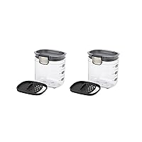 PKS-401 1.5 Cup Mini Prokeeper + Airtight Silicone Seal Storage Container Great For Spices & Baking Acessories Set of 2 (PKS-401 (2-pack))