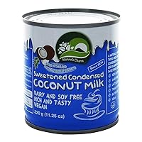 Nature's Charm Sweetned Condensed Coconut Milk, 11.25 Ounce. (Pack of 4)