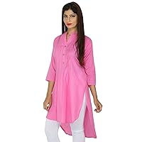 Women's Long Kurti With Pajama Set Dress Suit Tunic Wedding Wear Maxi Maroon Color Plus Size