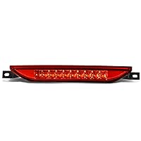 DNA MOTORING 3BL-JGC11-LED-RD Red Lens LED Third Tail Brake Light [Compatible with 07-12 Caliber/ 11-17 Durango& Grand Cherokee / 07-16 Compass]