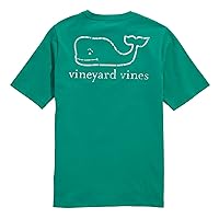 vineyard vines Boys' Ss Glow Vintage Whale Pkt T