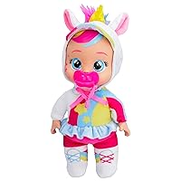 Cry Babies Tiny Cuddles Talents Dreamy, Dressed Up As a Roller Skater and Cries Real Tears, 9 inch Baby Doll