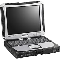 Panasonic Toughbook CF-19, MK8, 10.1 Touchscreen, Rugged Laptop Convertible Tablet, Intel Core i5-3610ME 2.70GHz, 8GB, 256GB SSD, Windows 10 Pro, GPS, 4G LTE (Renewed)
